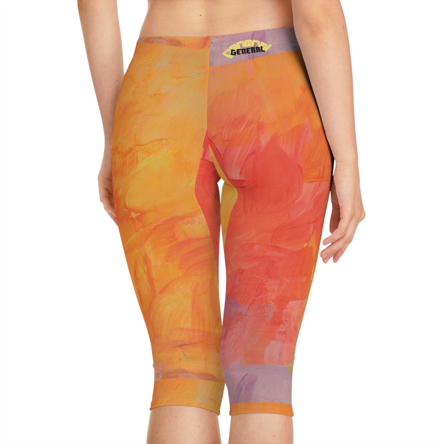 Sunset Energy Capris